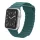 Apple Watch mágneses bőróraszíj /zöldeskék/ 44/45/46/49 mm