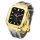 Apple Watch GymBro szíj és tok -szürke(arany) - 45 mm