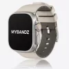 Apple Watch Adventure szilikon óraszíj-bézs-szürke 44/45/46 és 49 mm