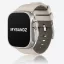 Apple Watch Adventure szilikon óraszíj-bézs-szürke 44/45/46 és 49 mm