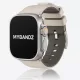 Apple Watch Adventure szilikon óraszíj-bézs-szürke 44/45/46 és 49 mm
