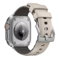   Apple Watch Adventure szilikon óraszíj-bézs-szürke 40/41/42 mm