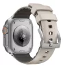 Apple Watch Adventure szilikon óraszíj-bézs-szürke 44/45/46 és 49 mm