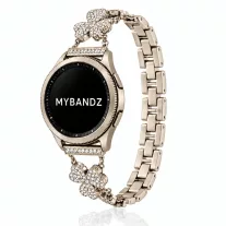 MYBANDZ FloralShine fém szíj /starlight/ 22 mm