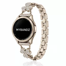 MYBANDZ FloralShine fém szíj /starlight/ 22 mm