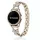 MYBANDZ FloralShine fém szíj /starlight/ 22 mm