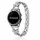 MYBANDZ FloralShine fém szíj /ezüst/ 22 mm