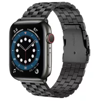   Apple Watch engineer extra fém óraszíj /fekete/ 44/45/46/49 mm