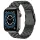 Apple Watch engineer extra fém óraszíj /fekete/ 44/45/46/49 mm
