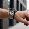 Apple Watch engineer extra fém óraszíj /ezüst/ 44/45/46/49 mm