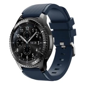 MYBANDZ Szilikon óraszíj /mélykék/ / 22mm