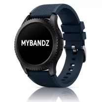 MYBANDZ Szilikon óraszíj /mélykék/ / 22mm