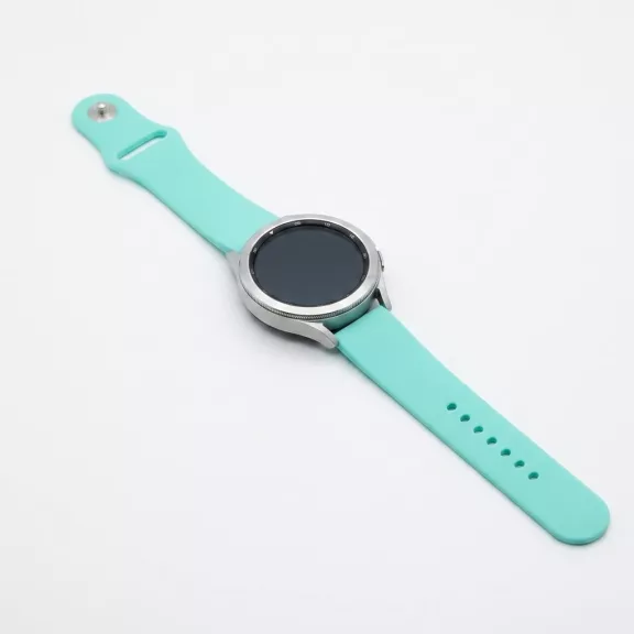 MYBANDZ Szilikon óraszíj gömb csattal /türkiz/ / 20mm