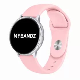 MYBANDZ Szilikon óraszíj gömb csattal /rózsaszín/ 18mm