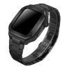 Apple Watch fém tok és szíj készlet (fekete) - 44 mm