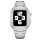 Apple Watch fém tok és szíj készlet (ezüst) - 44 mm
