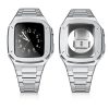 Apple Watch fém tok és szíj készlet (ezüst) - 44 mm