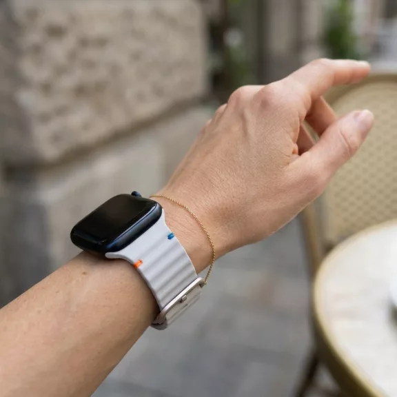Apple Watch Waves óraszíj-szürke 40/41 és 42mm