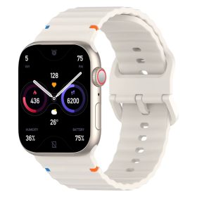 Apple Watch Waves óraszíj-starlight 40/41 és 42mm