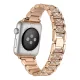 Apple Watch DIamond vékony fém szíj / rosegold / 40/41 és 42mm