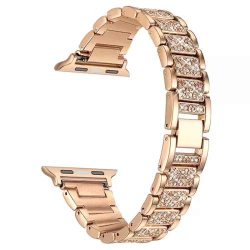 Apple Watch DIamond vékony fém szíj / rosegold / 40/41 és 42mm
