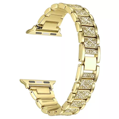 Apple Watch DIamond vékony fém szíj / arany / 40/41 és 42mm
