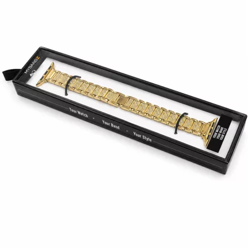 Apple Watch DIamond vékony fém szíj / arany / 40/41 és 42mm