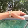Apple Watch DIamond vékony fém szíj / arany / 40/41 és 42mm