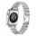 Apple Watch DIamond vékony fém szíj / ezüst / 40/41 és 42mm