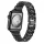 Apple Watch DIamond vékony fém szíj / fekete / 40/41 és 42mm