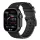 Apple Watch Cyber óraszíj-fekete 44/45/46 és 49 mm