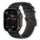 Apple Watch Cyber óraszíj-fekete 44/45/46 és 49 mm