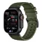 Apple Watch Cyber szilikon óraszíj-zöld 44/45/46 és 49 mm