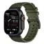 Apple Watch Cyber szilikon óraszíj-zöld 44/45/46 és 49 mm
