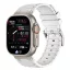 Apple Watch Cyber szilikon óraszíj-fehér 44/45/46 és 49 mm