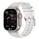 Apple Watch Cyber óraszíj-fehér 44/45/46 és 49 mm