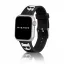 Karl Lagerfeld and Choupette Apple Watch 40/41 és 42mm szilikon óraszíj - fekete