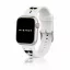 Karl Lagerfeld Karl and Choupette Apple Watch  44/45/46 és 49mm szilikon óraszíj - fehér