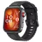 Mybandz Ocean szilikon óraszíj/fekete-Huawei Watch Fit 3/4/5