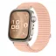 Mybandz Tépőzáras puha szövet óraszíj/púder-Huawei Watch Fit 3/4/5