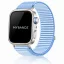 Mybandz Tépőzáras puha szövet óraszíj/kék-Huawei Watch Fit 3/4/5