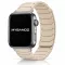 Mybandz Mágneses szilikon óraszíj/bézs-Huawei Watch Fit 3/4/5