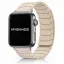 Mybandz Mágneses szilikon óraszíj/bézs-Huawei Watch Fit 3/4/5