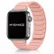 Mybandz Mágneses szilikon óraszíj/púder-Huawei Watch Fit 3/4/5