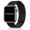 Mybandz Mágneses szilikon óraszíj/feketer-Huawei Watch Fit 3/4/5