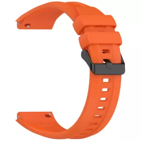 MYBANDZ Szilikon óraszíj fém csattal-narancs