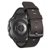 MYBANDZ Olasz bőróraszíj/fekete-fekete csat/Samsung Galaxy Watch Ultra