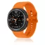 MYBANDZ Waves szilikon óraszíj-narancs/Samsung Galaxy Watch 8-9