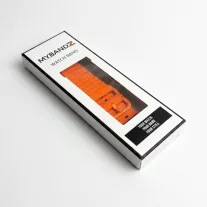   MYBANDZ Waves szilikon óraszíj-narancs/Samsung Galaxy Watch 8-9
