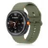 MYBANDZ Waves szilikon óraszíj-zöld/Samsung Galaxy Watch 8